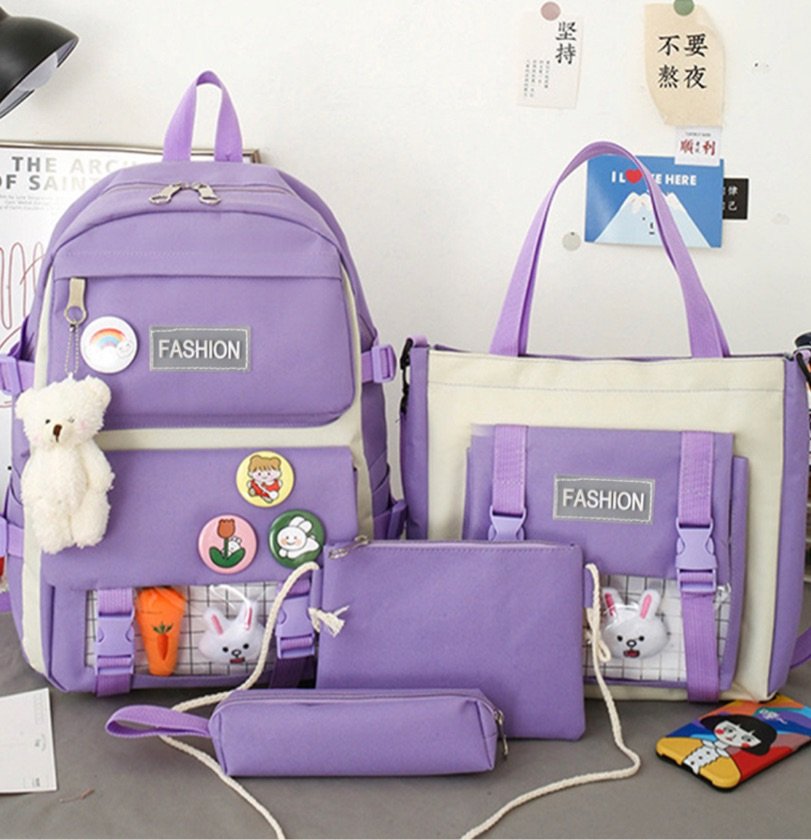 bolso oso 5 pzas Bolso Oso 5 Pzas