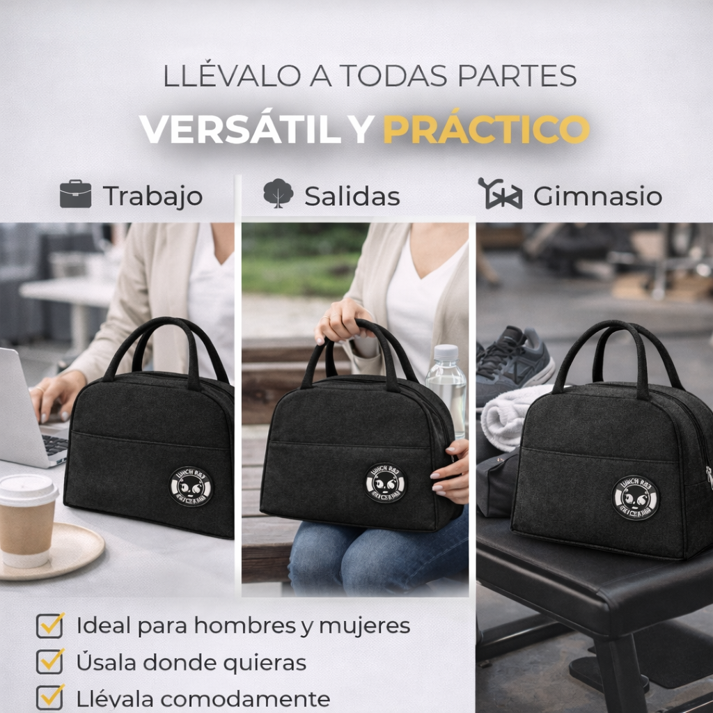 lonchera térmica premium portátil Lonchera Térmica Premium Portátil