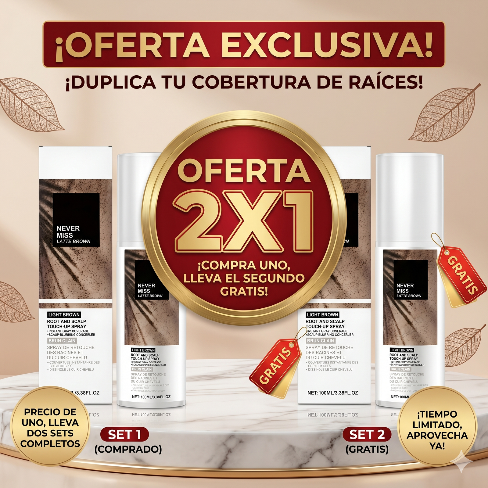 spray para canas 2x1 Spray Para Canas 2x1