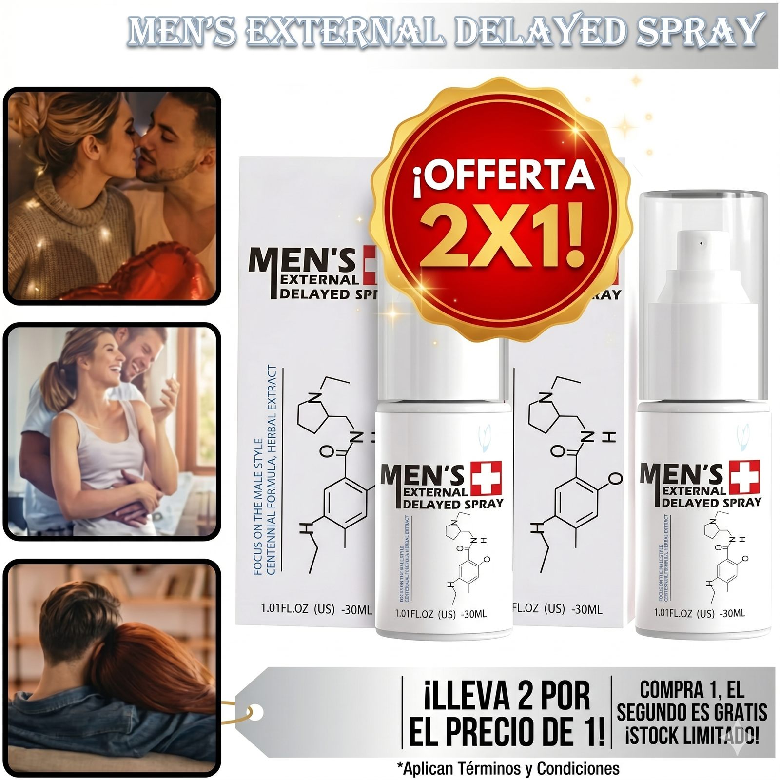 spray mk para hombre 2x1 Spray Mk Para Hombre 2x1