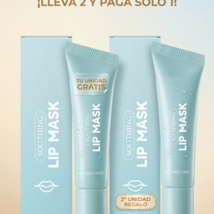 Mascarilla refrescante para labios 2x1