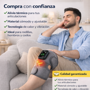 Masajeador Rodilla Térmico Vibración