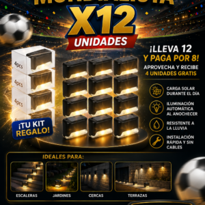 Kit x12 luces LED Promo Mundialista