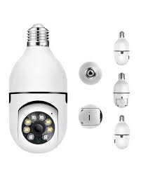 cámara bombillo wifi full hd 1080p 360° Cámara Bombillo WiFi Full HD 1080P 360°