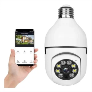 Cámara Bombillo WiFi Full HD 1080P 360°