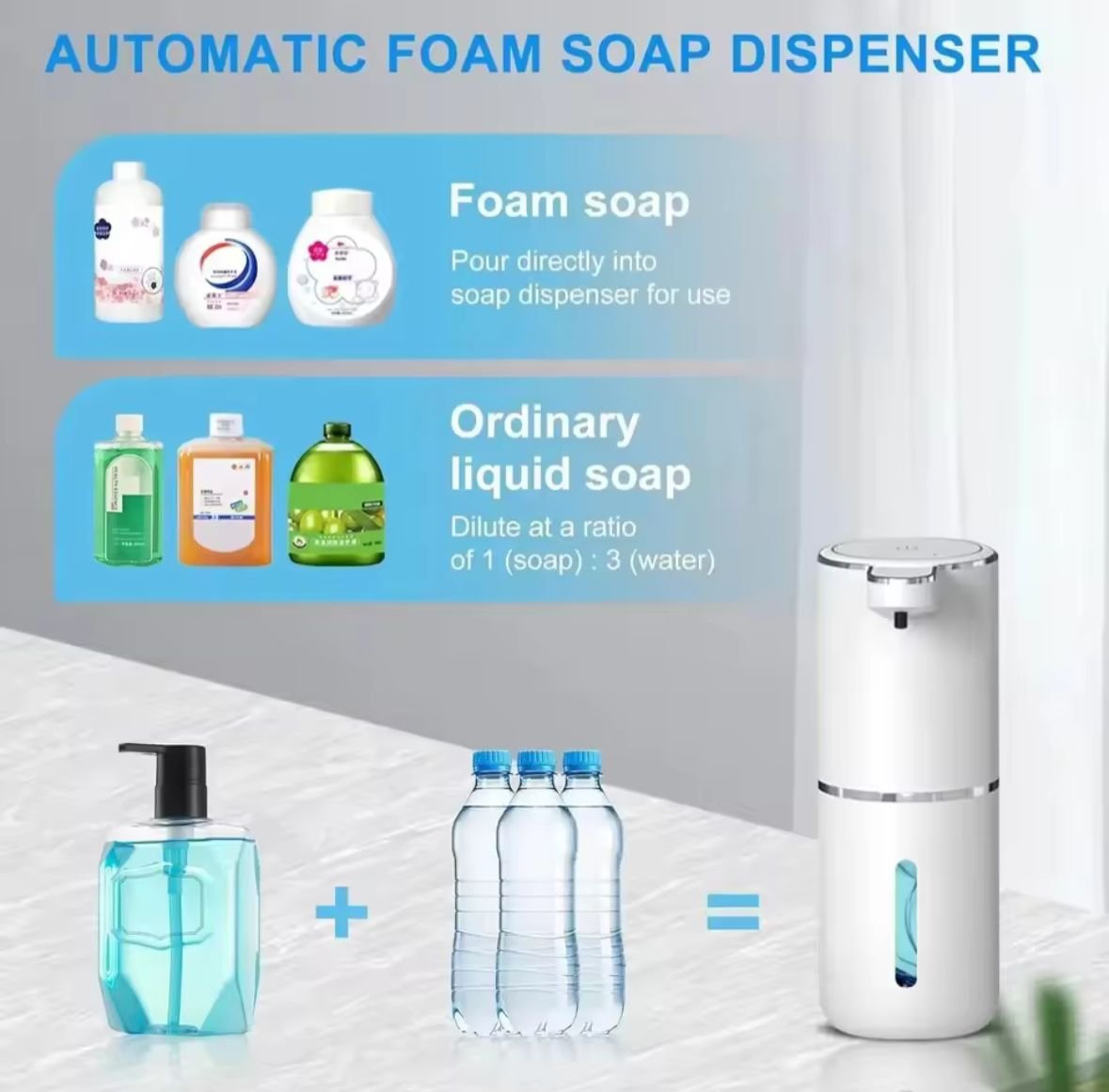 dispensador automático de jabón Dispensador Automático de Jabón