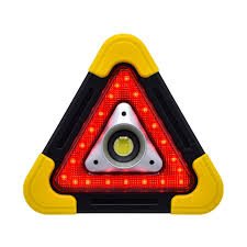 Linterna triángulo de emergencia