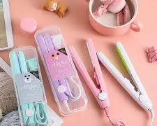 mini plancha de cabello viajera y portátil Mini Plancha de Cabello Viajera y Portátil