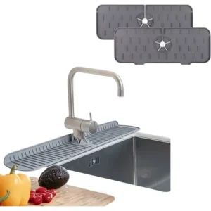 Accesorio de Silicona para Lavaplatos Gris