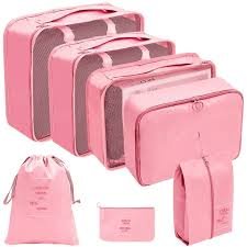 Set de Bolsas de Viaje x 7 Unidades