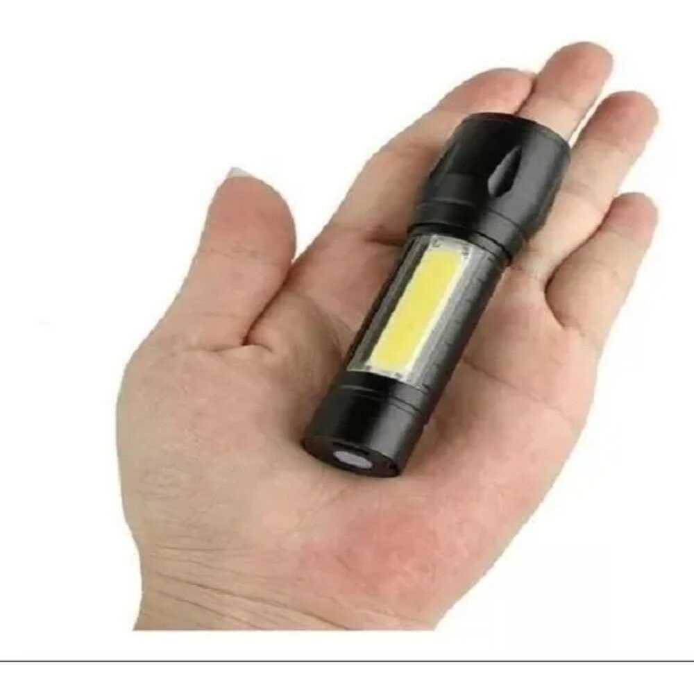 linterna táctica led recargable usb 300lm Linterna Táctica LED Recargable USB 300LM