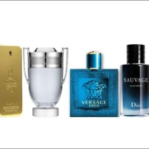 Set de Fragancias Eros Invictus Sauvage y One Million