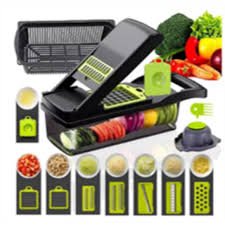 cortador picatodo multifuncional 8 en 1 para verduras Cortador Picatodo Multifuncional 8 en 1 para Verduras