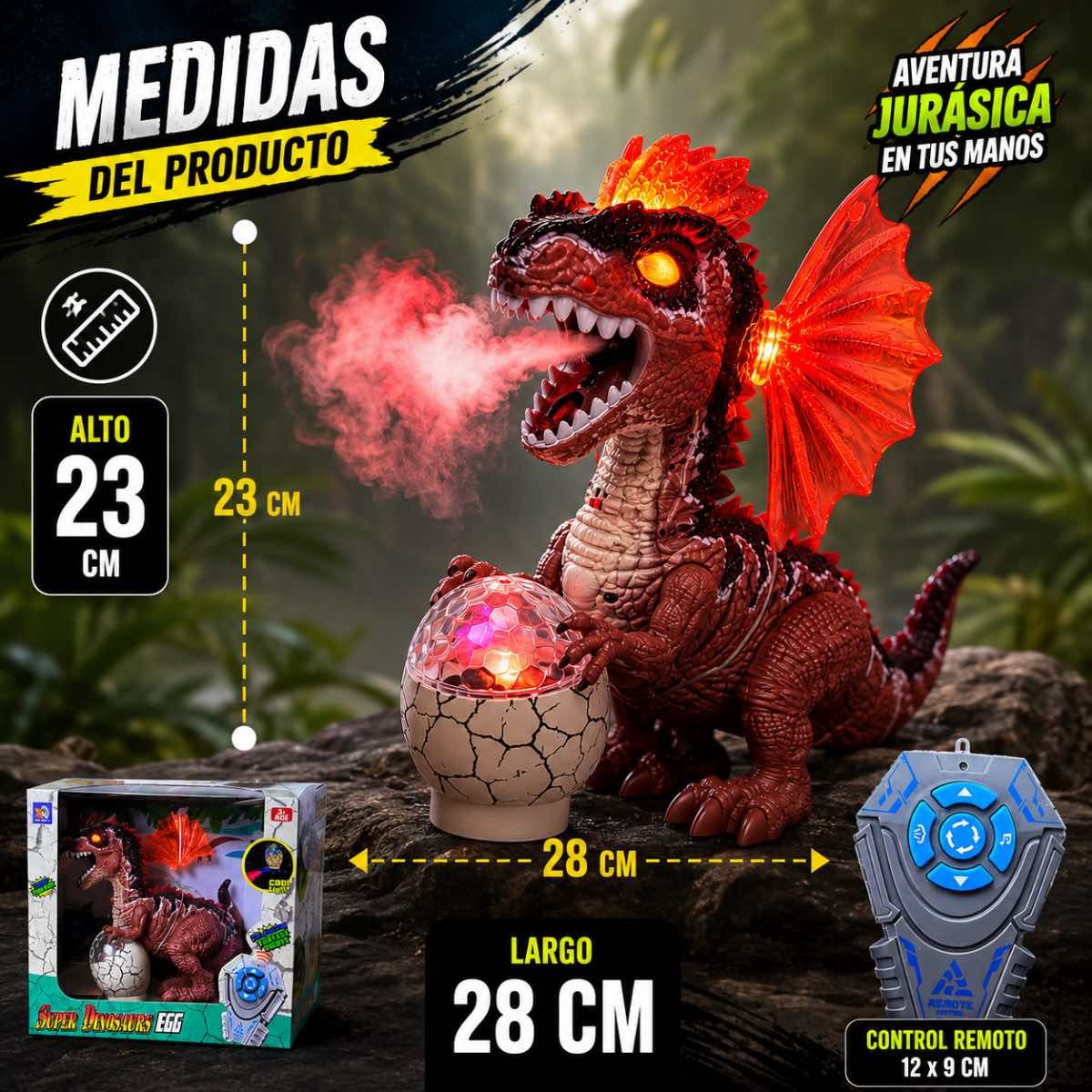 dinosaurio control 8825y Dinosaurio Control 8825Y