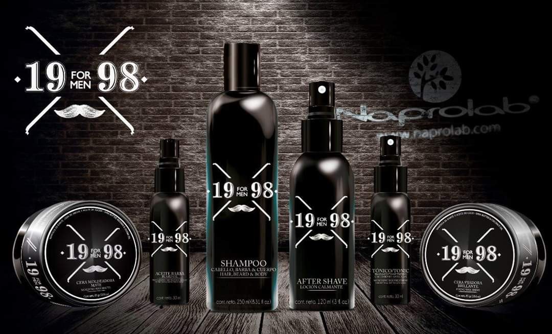 kit 19.98 cuidado masculino con cera brillante Kit 19.98 Cuidado Masculino con Cera Brillante