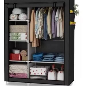 Organizador Armario de Tela 1,60 Negro