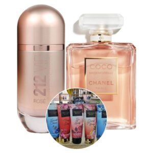 Kit 1Perfumes X2 + Victoria Secret 200Ml