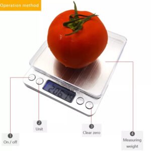 Pesa Báscula Gramera Balanza 500 Gr