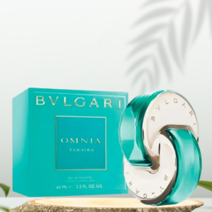 Perfume Bvlgari Omnia Paraiba con Perfumero