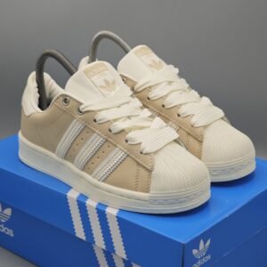 Adidas Superstar – Beige / Crema / Blanco Roto